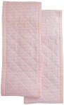 Soho Pink Breathable Muslin Cot Liner