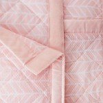 Soho Pink Breathable Muslin Cot Liner