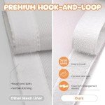 Adjustable Pink Breathable Mesh Cot Bumper Set