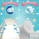 AiRoya® Premium Mesh Cot Bumper - Double Layered