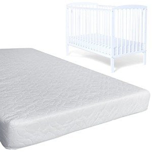 Breathable Foam Cot Mattress with Washable Cover