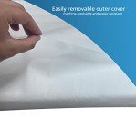 Breathable Foam Mattress with Waterproof Cover 140x70
