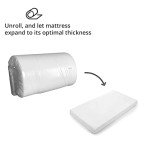 Breathable Foam Cot Mattress with Washable Cover