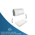 Breathable Foam Cot Mattress with Washable Cover