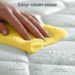Hypoallergenic Sprung Cot Mattress for Babies 140x70 cm