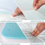 Bamboo Waterproof Travel Crib Mattress 95 x 65 cm