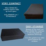 BabyDan Extra Thick Folding Travel Cot Mattress