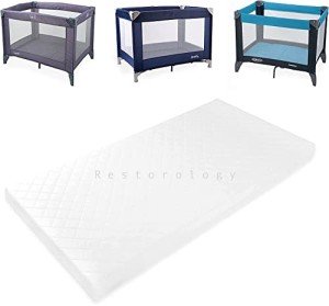 Hypoallergenic Double-Sided Travel Cot Mattress 95x65 cm