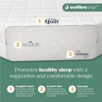 Eco-Friendly Hypoallergenic Crib Mattress, Reversible & Waterproof