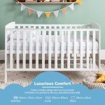 Cots Night Comfort Mattress with Cover Set