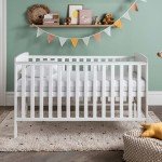 Breathable Baby Crib Mattress with Waterproof Cover
