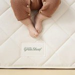 Matelas double-face naturel pour lit d'enfant 140x70 cm