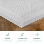 Breathable Baby Crib Mattress with Waterproof Cover