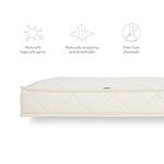 Matelas double-face naturel pour lit d'enfant 140x70 cm