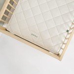 Matelas double-face naturel pour lit d'enfant 140x70 cm