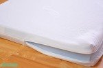 White Cot Bed with Deluxe Foam Mattress Combo
