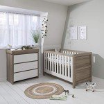Modena 2-Piece Nursery Furniture Set for Babies