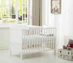 Orlando Wooden Baby Cot with Changer & Mattress