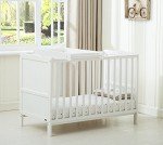 Orlando Wooden Baby Cot with Changer & Mattress