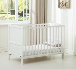Orlando Wooden Baby Cot with Changer & Mattress