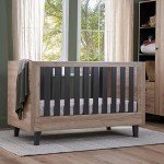Tutti Bambini Como 3-in-1 Cot Bed - Distressed Oak