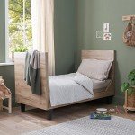 Tutti Bambini Como 3-in-1 Cot Bed - Distressed Oak