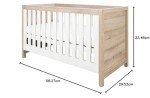 Tutti Bambini Modena 3-in-1 Baby Cot Bed