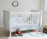 Savannah City Solid Wooden Cot Bed & Mattress