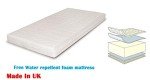 Savannah City Solid Wooden Cot Bed & Mattress