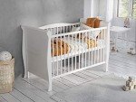 LEO Sleight Cot Bed with Aloe Vera Mattress