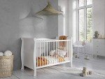 LEO Sleight Cot Bed with Aloe Vera Mattress