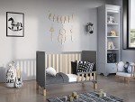 Francis Wooden Baby Cot Bed with Aloe Vera Mattress