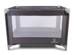 Sleek Grey Lightweight Travel Cot for Infants