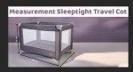Sleek Grey Lightweight Travel Cot for Infants