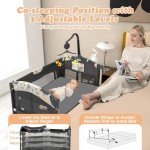Maxmass 3-in-1 Portable Baby Travel Cot