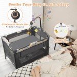 Maxmass 3-in-1 Portable Baby Travel Cot