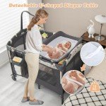 Maxmass 3-in-1 Portable Baby Travel Cot