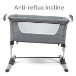 Babylo Snuggle Cuddle Co-Sleeper - Graphite Grey