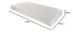 Jacob Wooden Baby Cot with Aloe Vera Mattress