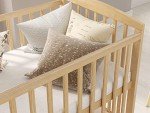 Jacob Wooden Baby Cot Bed with Drawer & Rails