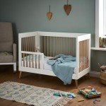 Obaby Maya Mini Natural Pine Baby Bed