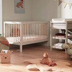 Lukas Babybett: Weiches, platzsparendes skandinavisches Design