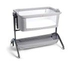 Nuby Sleep by Me Crib Co-Sleeper, White Noise