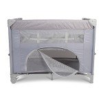 Soft Grey Red Kite Dreamer Bedside Crib