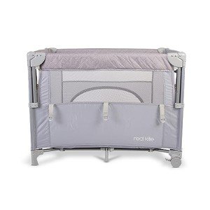 Soft Grey Red Kite Dreamer Bedside Crib