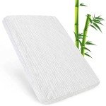 Bamboo Waterproof Travel Crib Mattress 95 x 65 cm