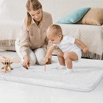 Bamboo Waterproof Travel Crib Mattress 95 x 65 cm