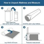 Bamboo Waterproof Travel Crib Mattress 95 x 65 cm