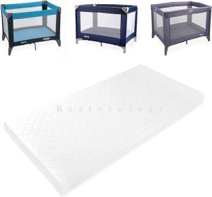 Restorology Baby Travel Crib Mattress - Red Dragon