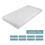 Extra Breathable Anti-Allergy Cot Bed Mattress 120x60 cm